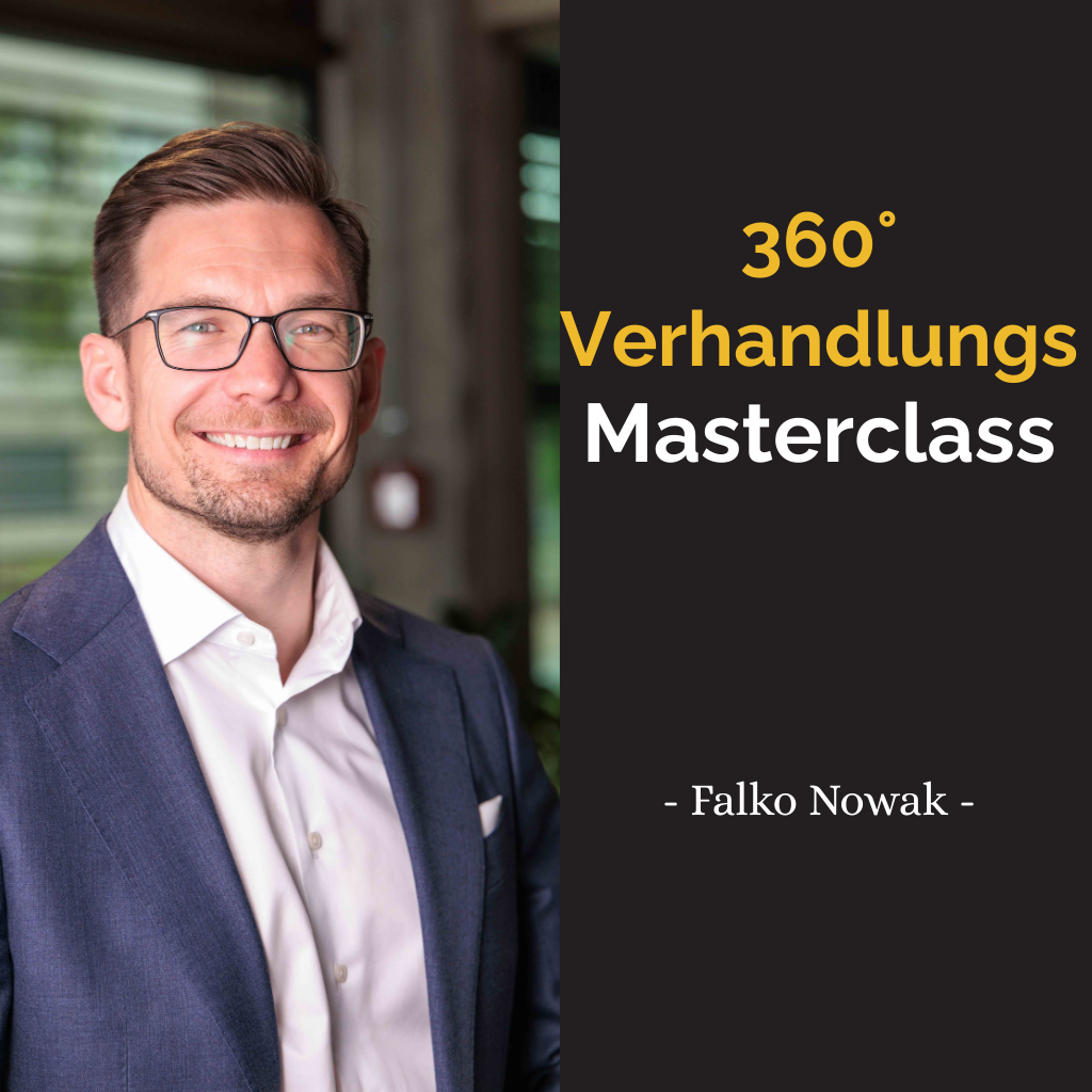 Training und Verhandlung – praxisnahe Masterclass für professionelle Fähigkeiten